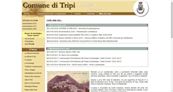 Desktop Screenshot of comune.tripi.me.it